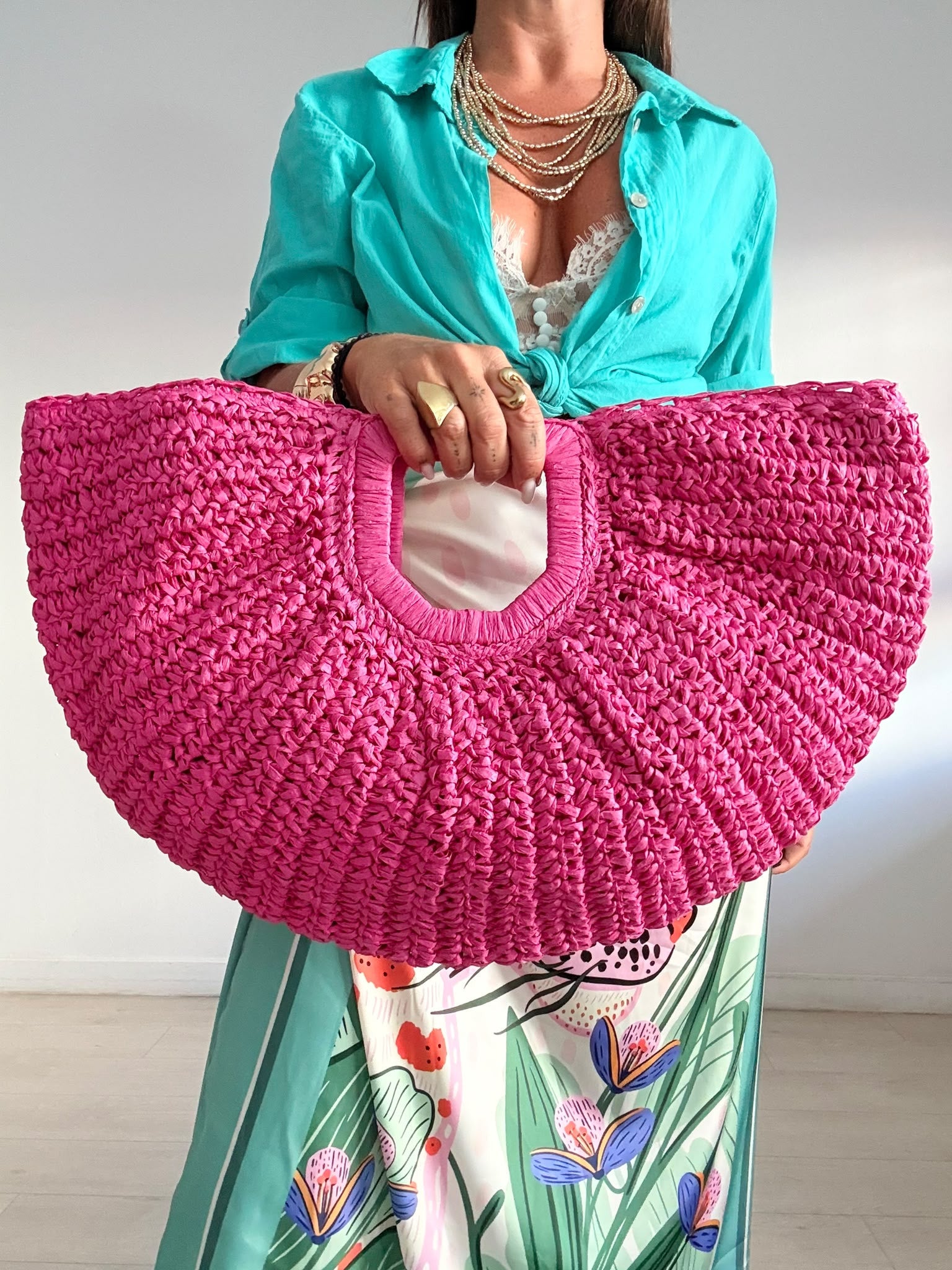 BOLSO RAFIA MOON