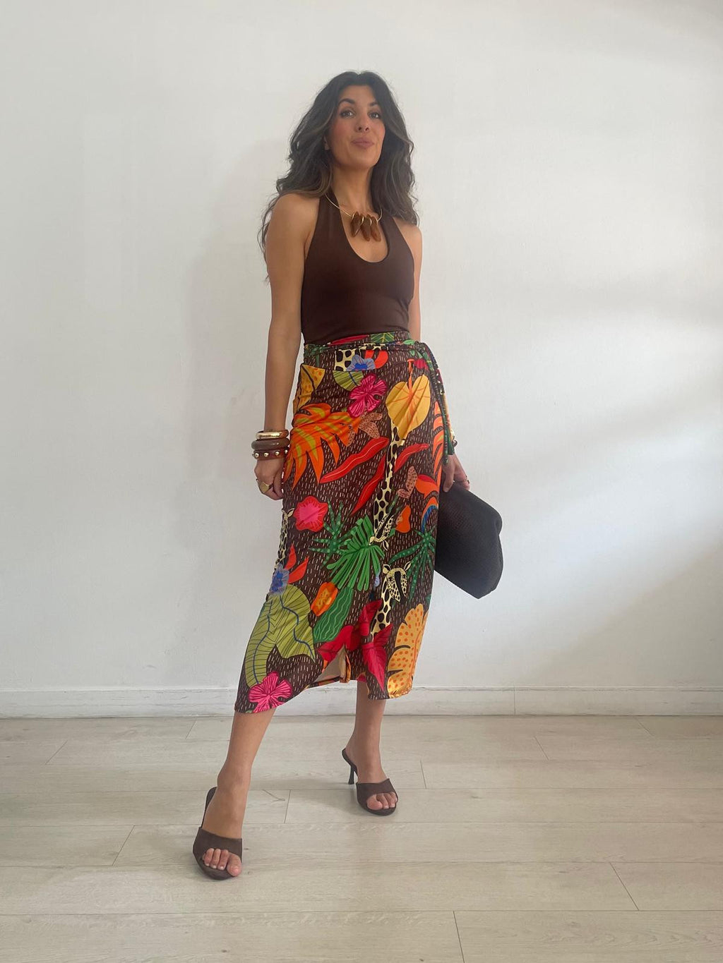 FALDA / VESTIDO LICRA PAREO OASIS