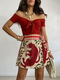 FALDA / PANTALÓN TIGRE ROJO
