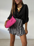 FALDA/PANTALON ETNICA NEGRA/BLANCA