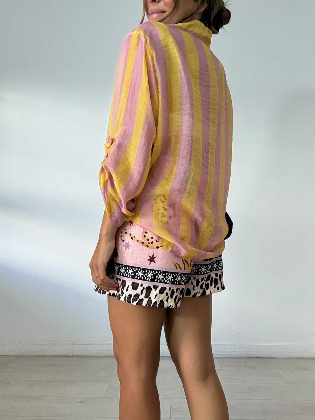 BLUSA RAYAS BICOLOR