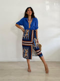 FALDA PAREO TIGER BLUE