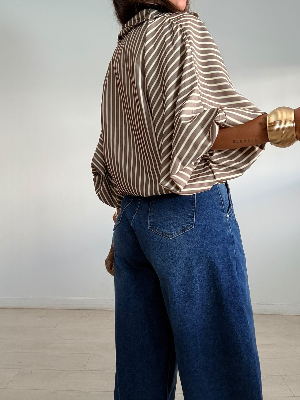 BLUSA RAYAS ELLE