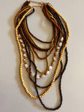 COLLAR MULTICAPA BOHO PIEDRECITAS