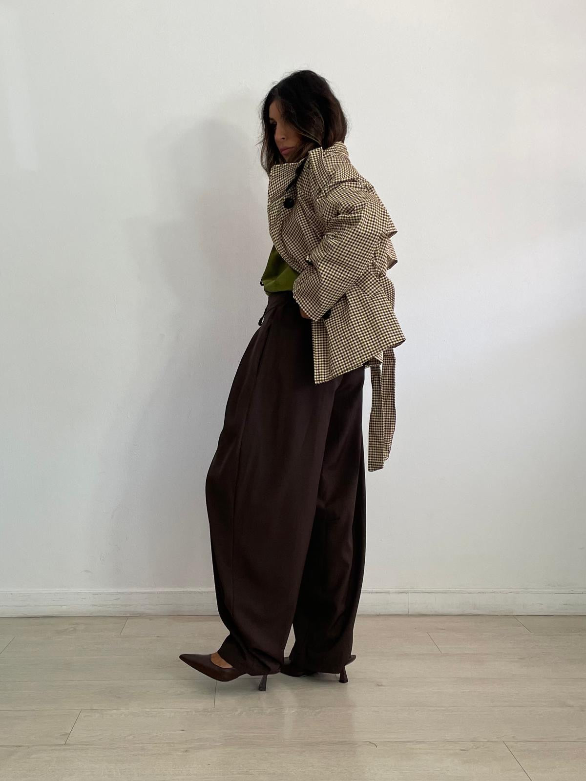 PANTALÓN PLIEGUES DOBLE BOTÓN