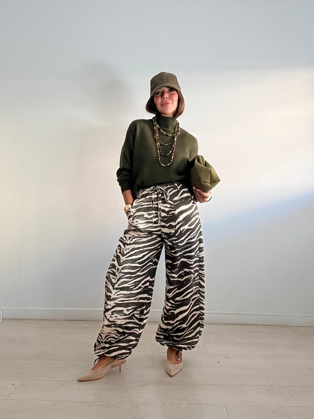 PANTALÓN CEBRA + CORDON
