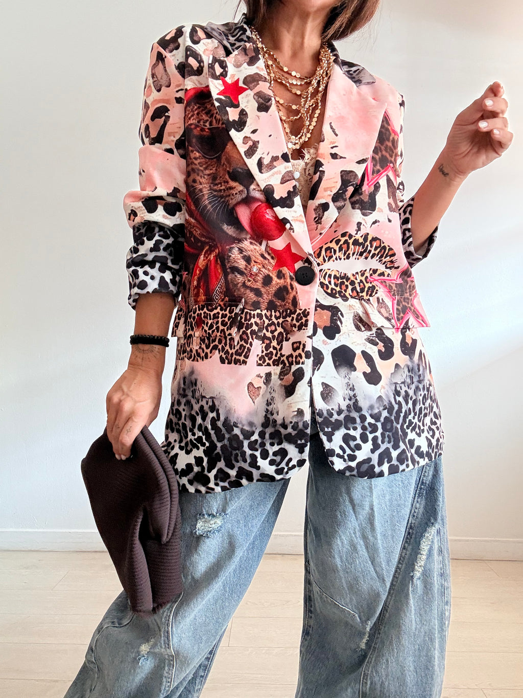Maxi blazer tigre chups