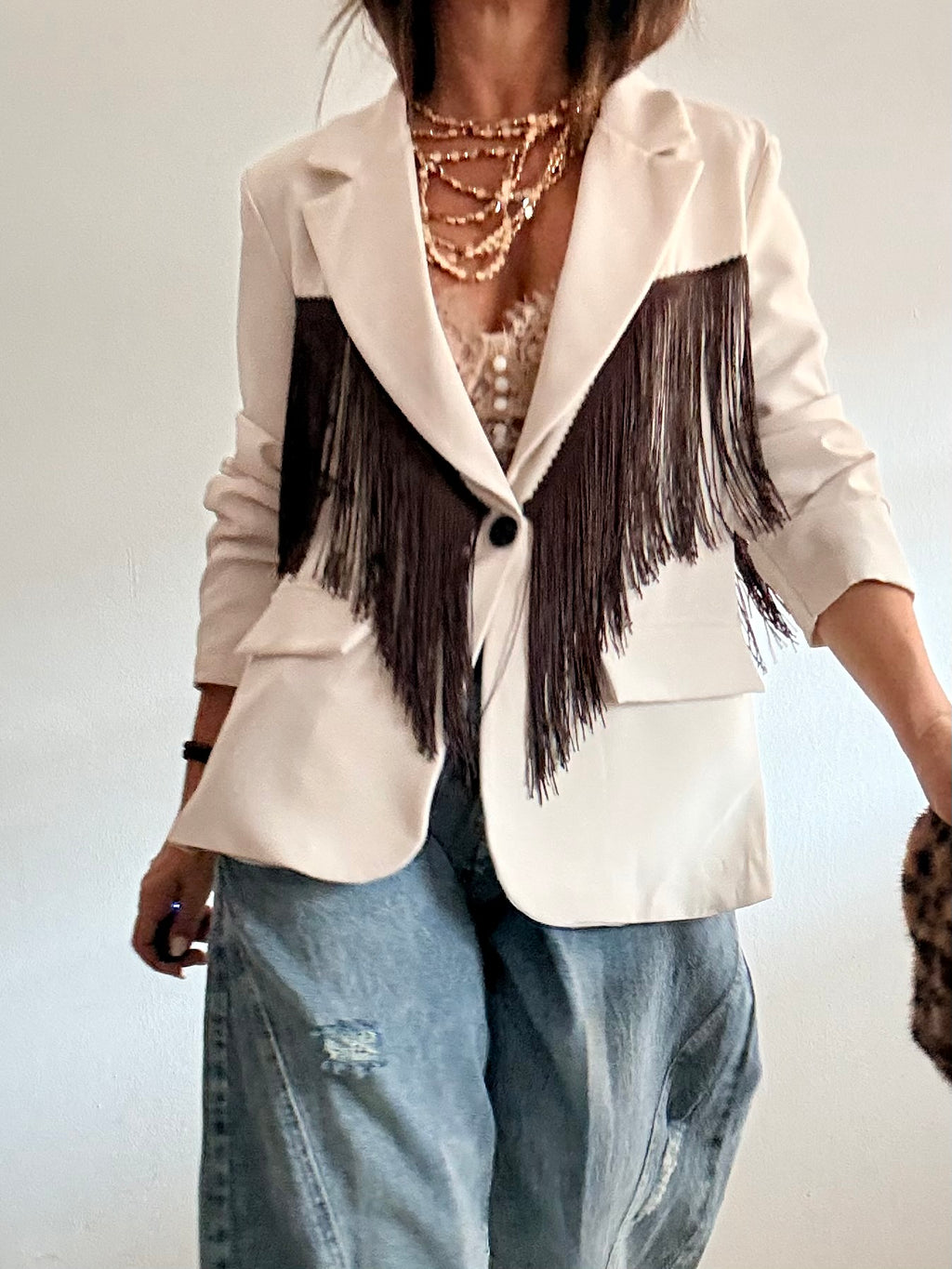 Blazer flecos