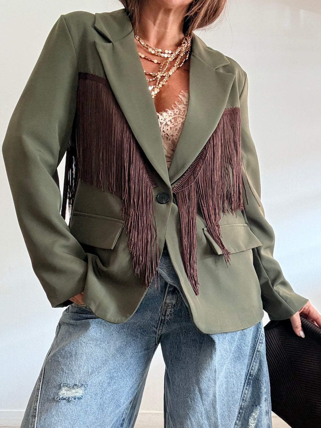 Blazer flecos