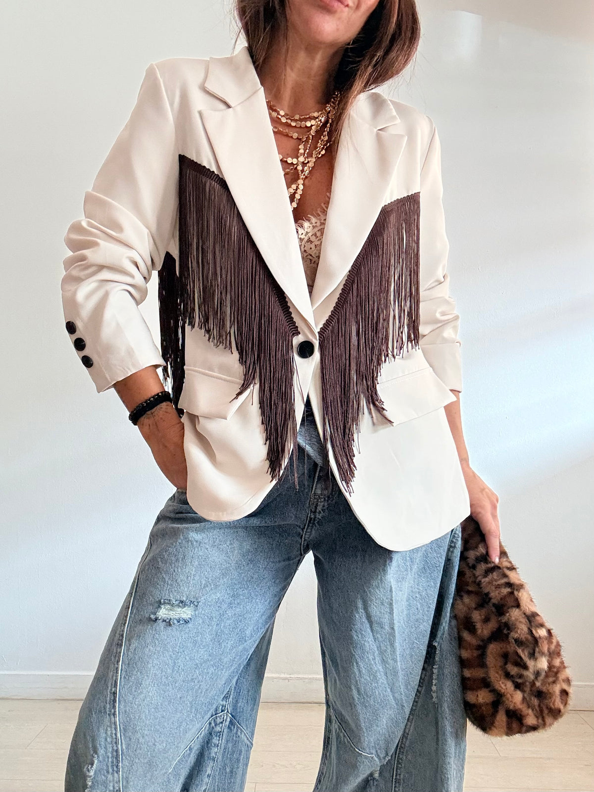 Blazer flecos