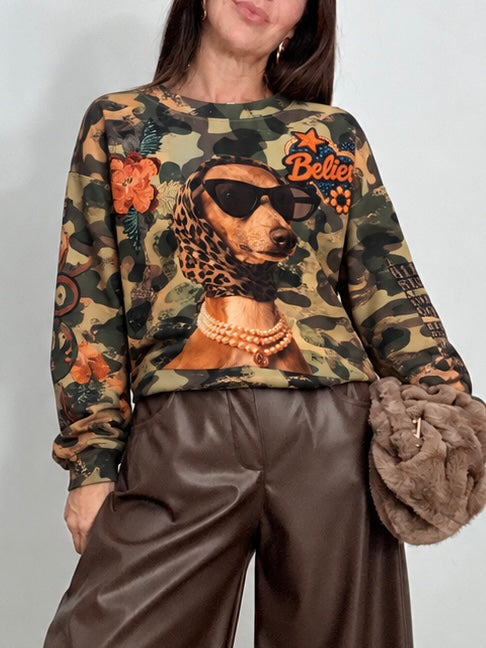 SUDADERA CAMU DOG