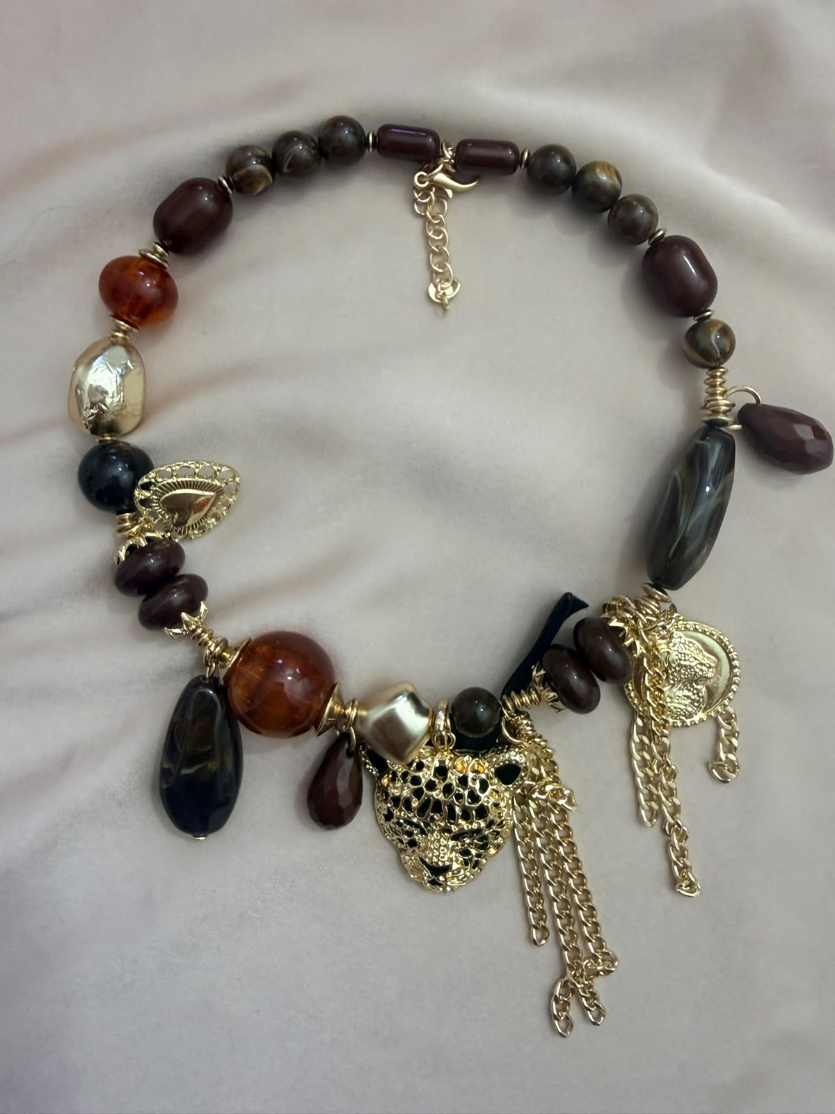 COLLAR PANTERA+MONEDA
