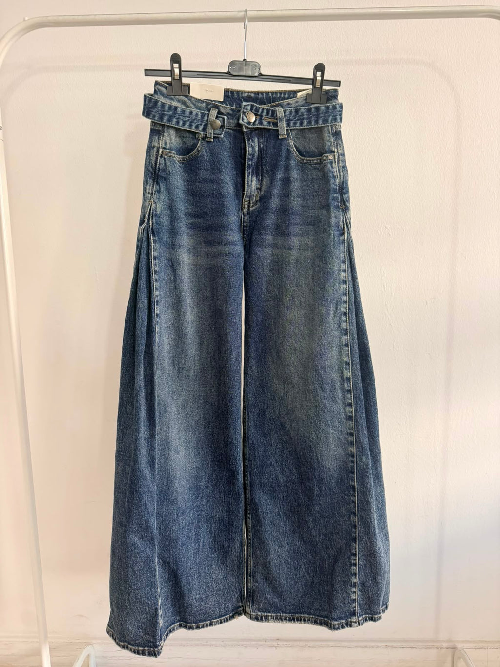 JEANS  ANCHOS VAQUERO OSCURO
