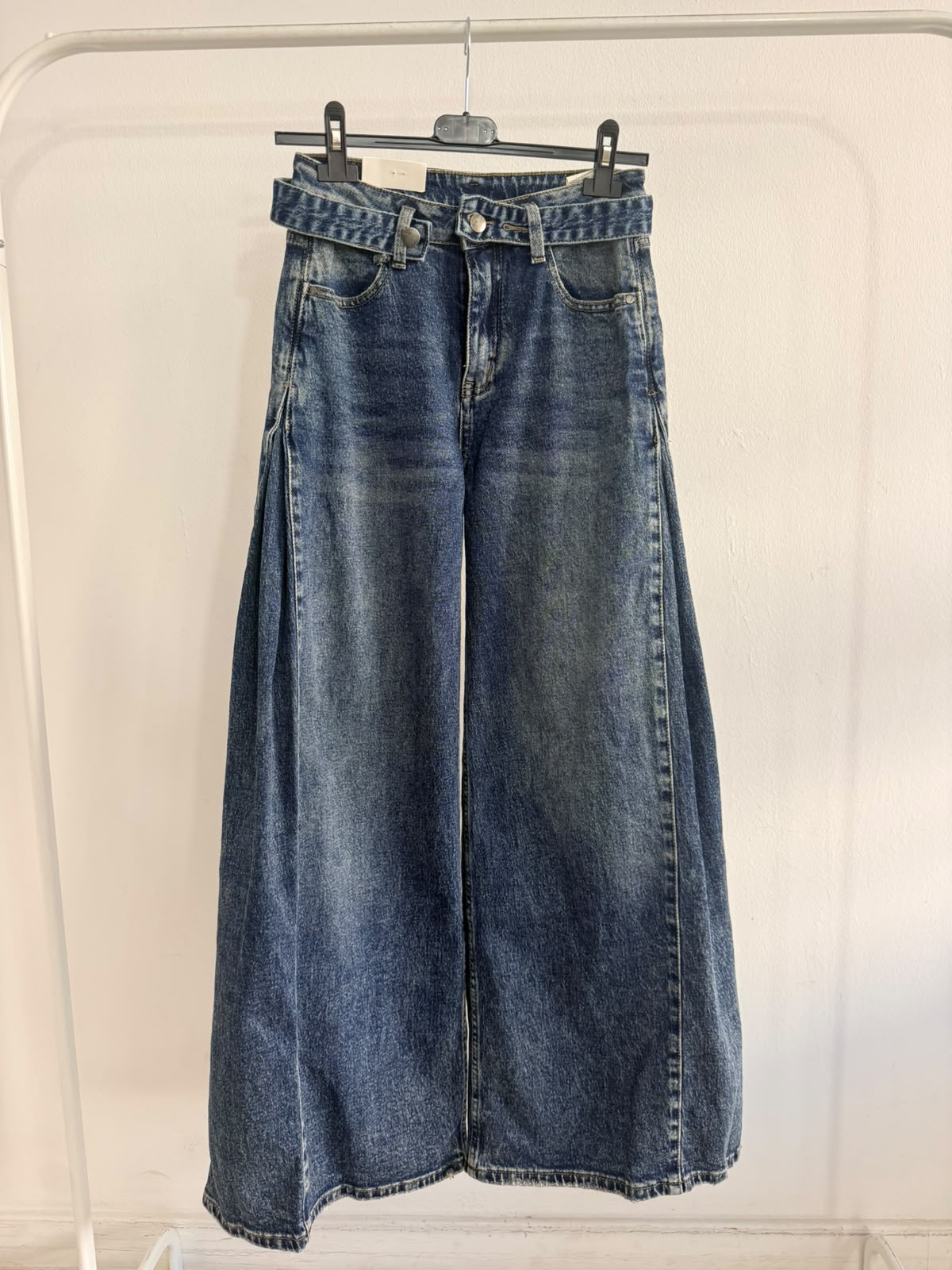 JEANS  ANCHOS VAQUERO OSCURO