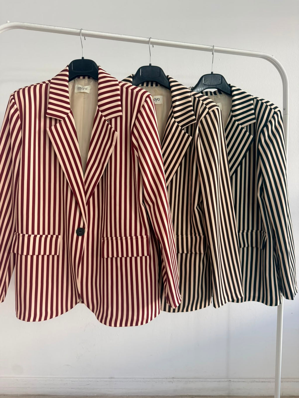 MAXI BLAZER RAYAS