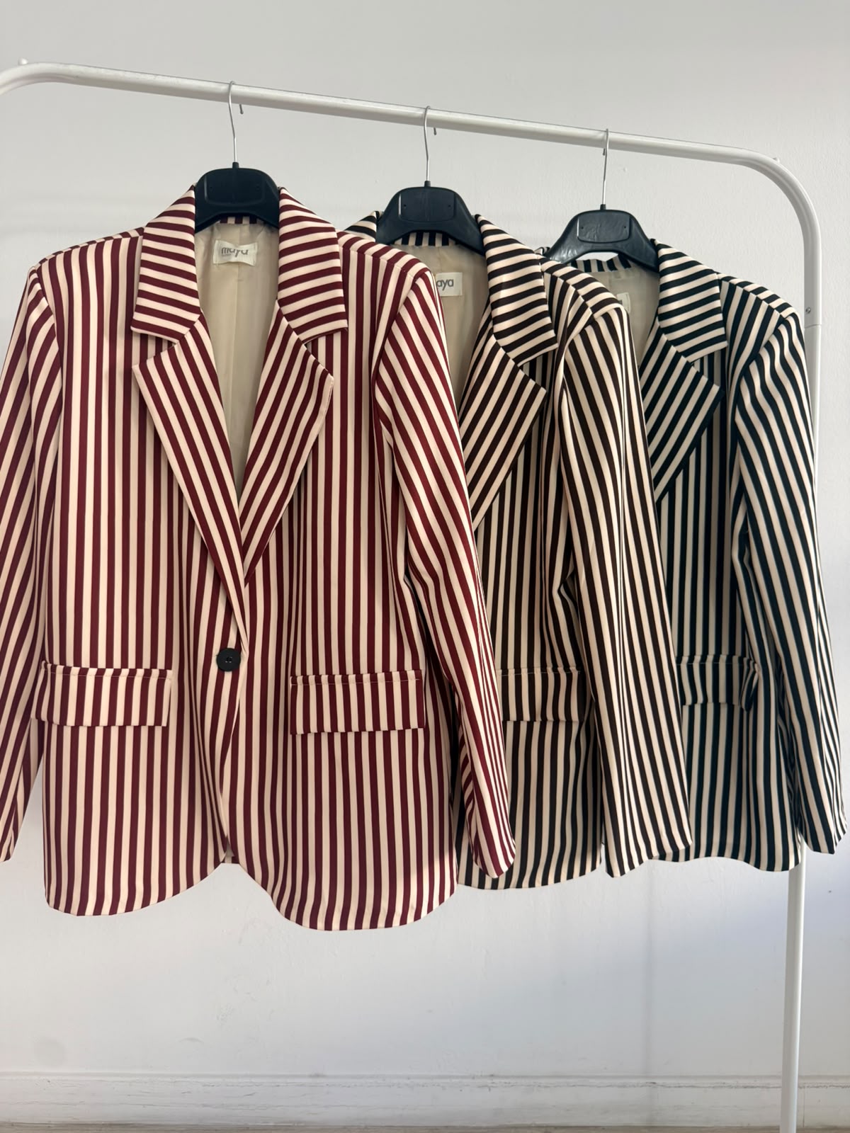 MAXI BLAZER RAYAS