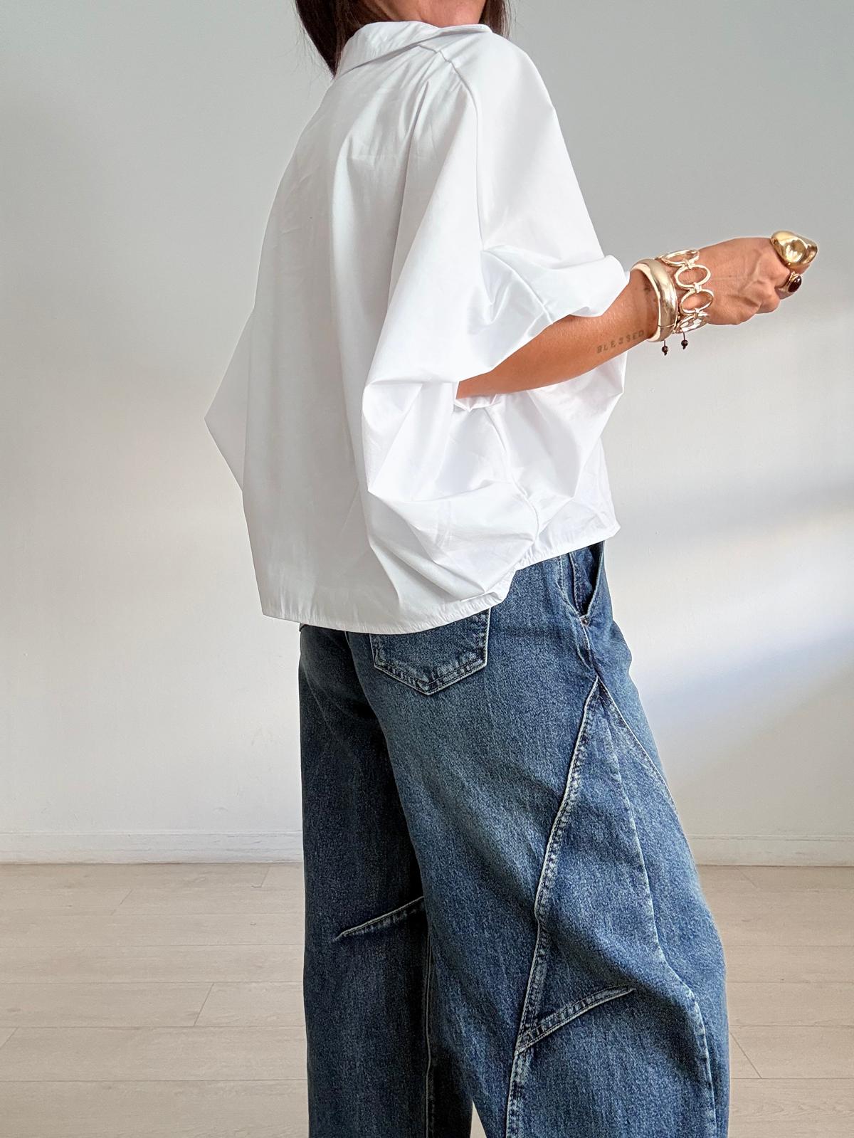 CAMISA CORTA OVERSIZE