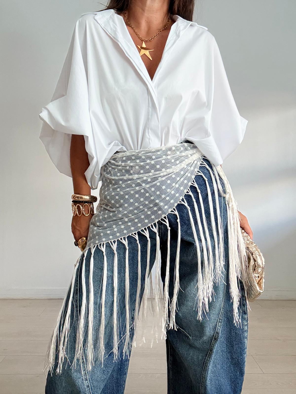 CAMISA CORTA OVERSIZE
