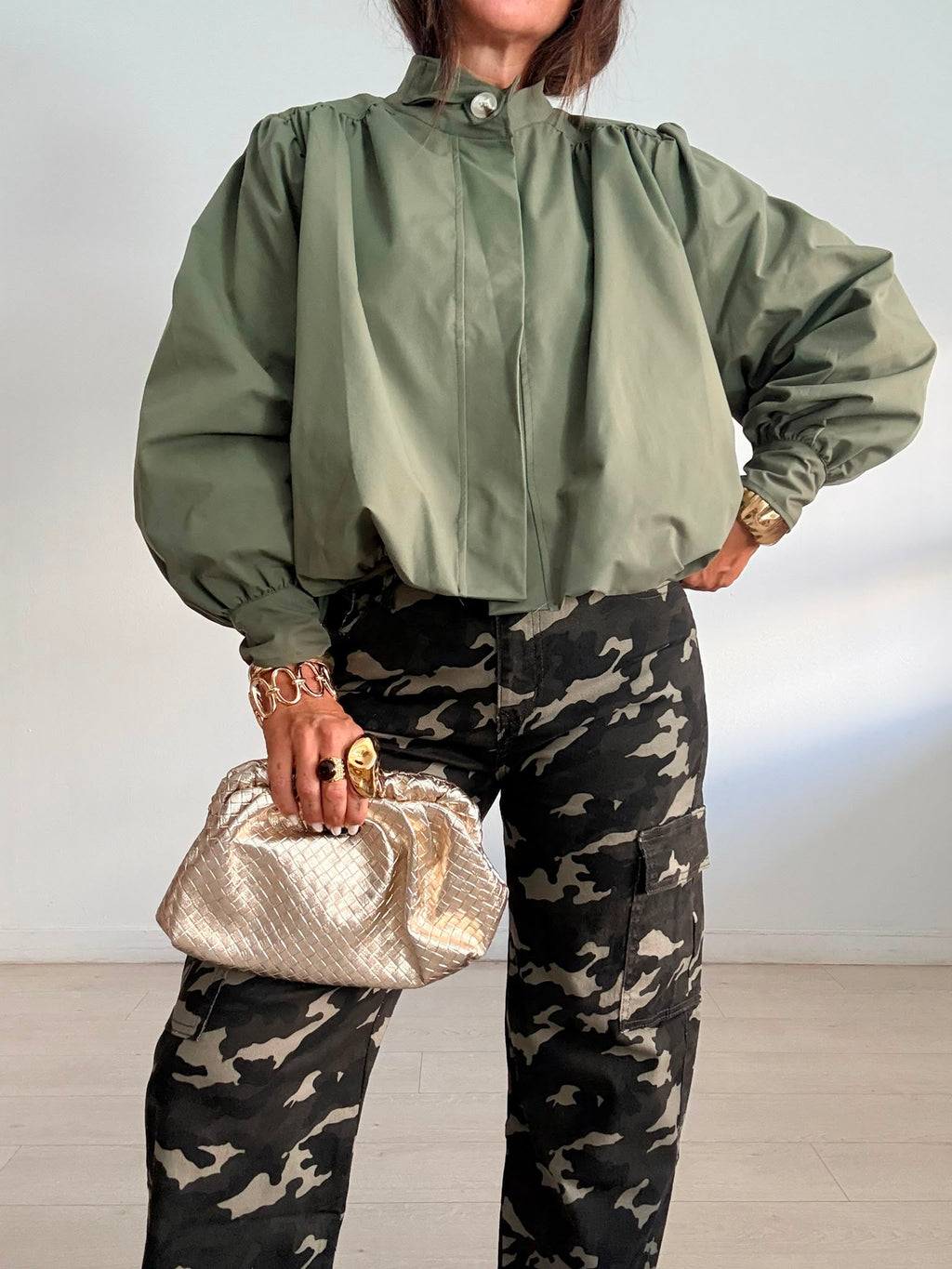 PANTALÓN CARGO CAMUFLAJE
