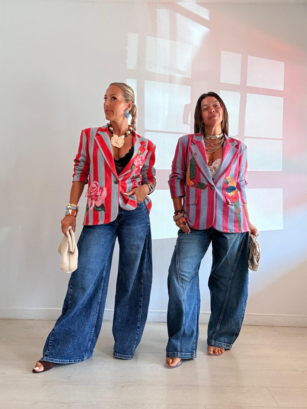 BLAZER ANTELINA RAYAS & LOROS