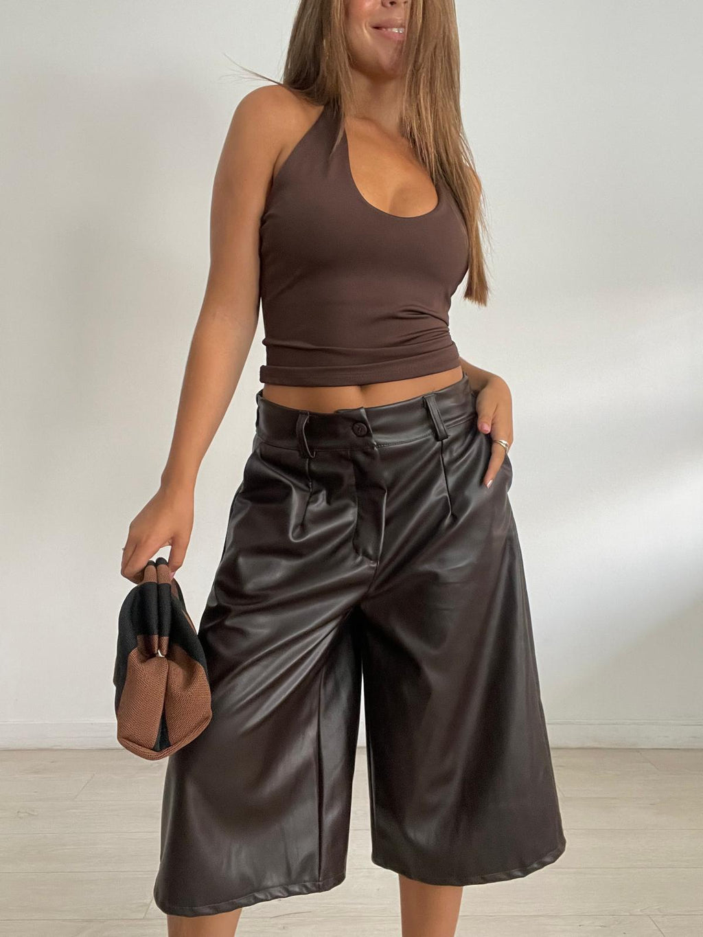 PANTALÓN POLIPIEL MIDI
