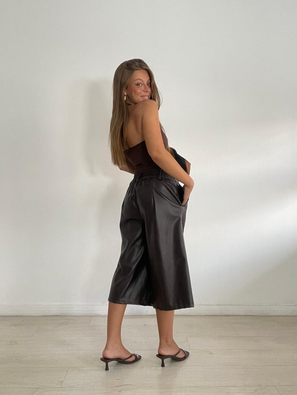 PANTALÓN POLIPIEL MIDI
