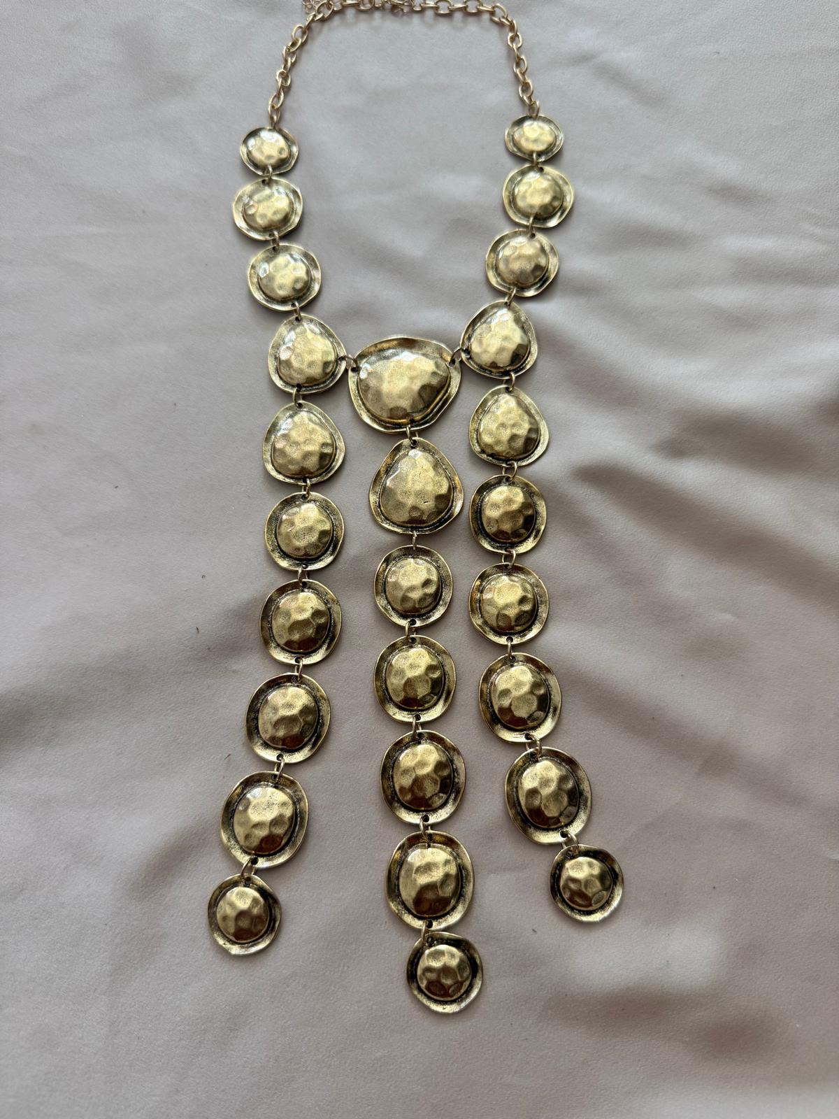 COLLAR LARGO DORADO AFRODITA