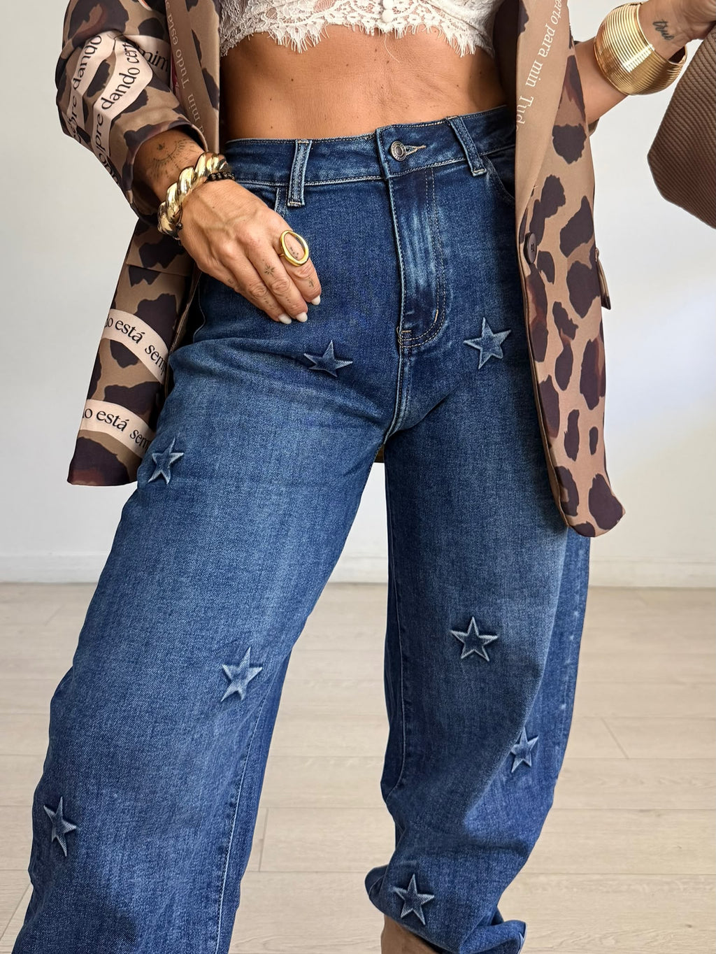 JEANS BALLOON ESTRELLAS