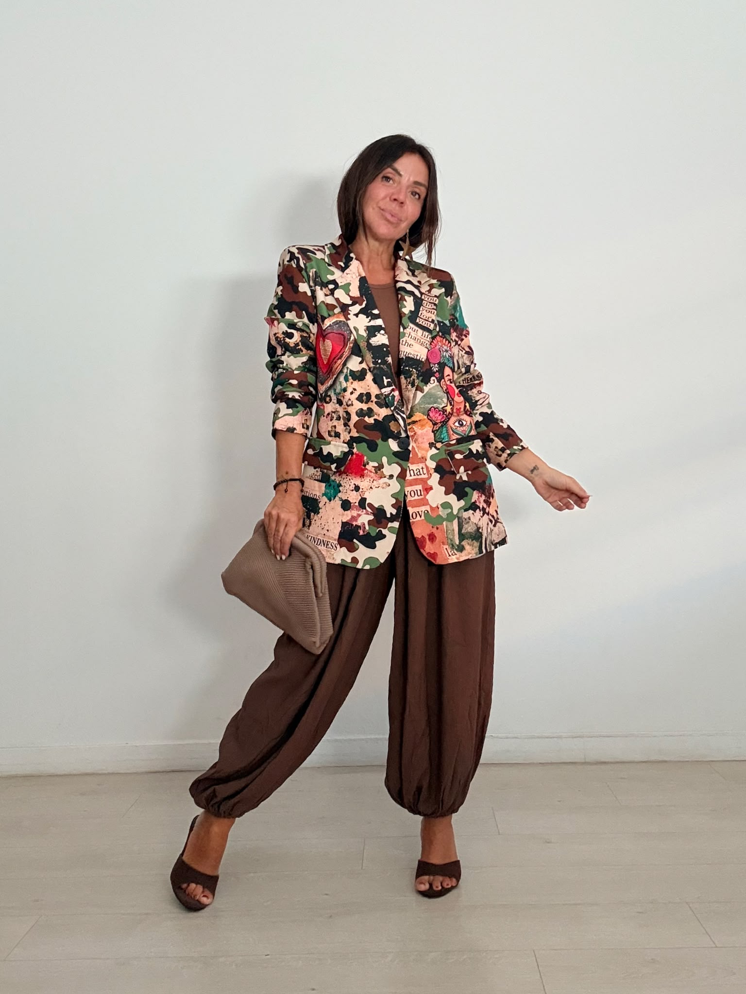 MAXI BLAZER KAHLO