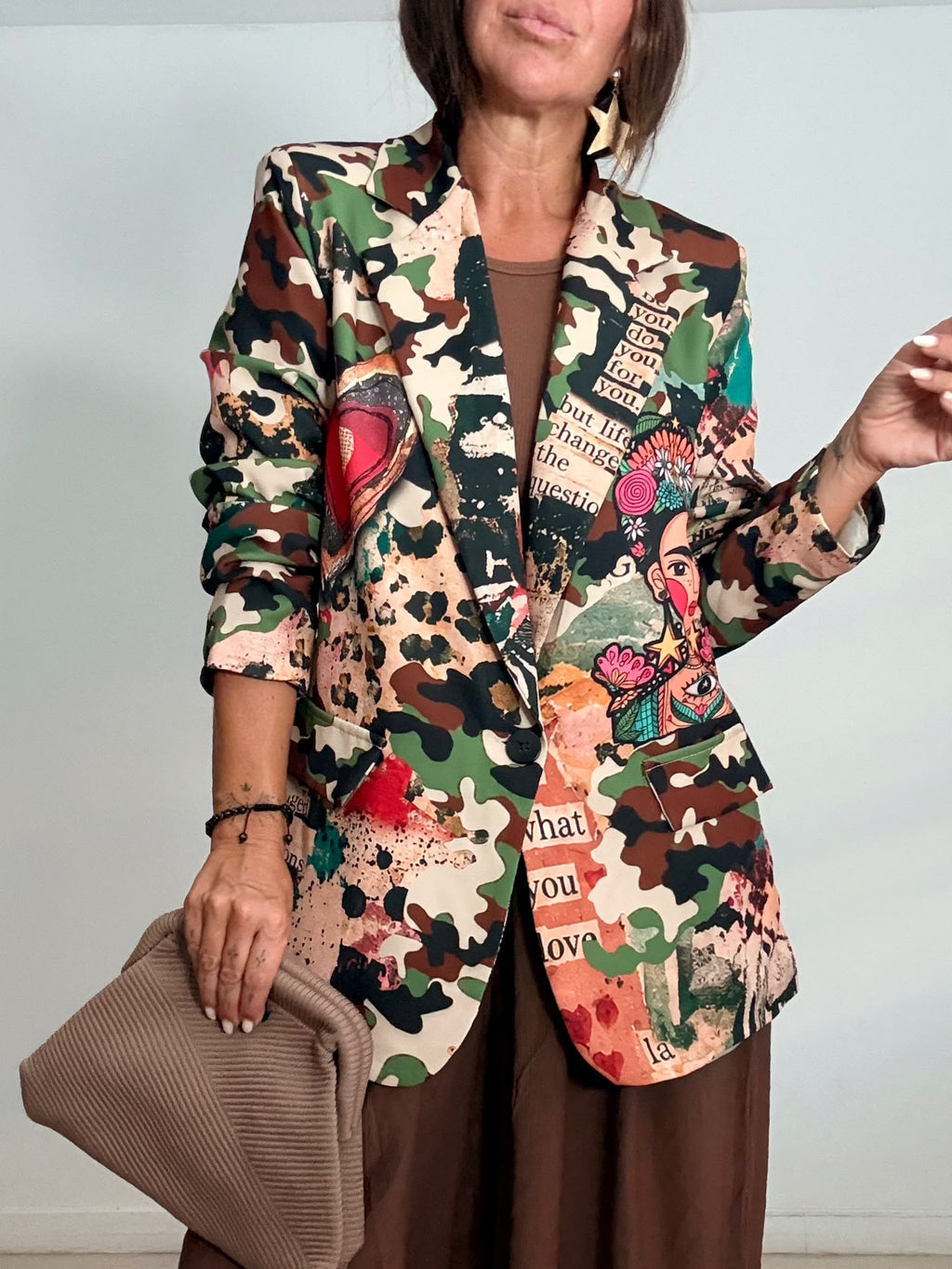 MAXI BLAZER KAHLO