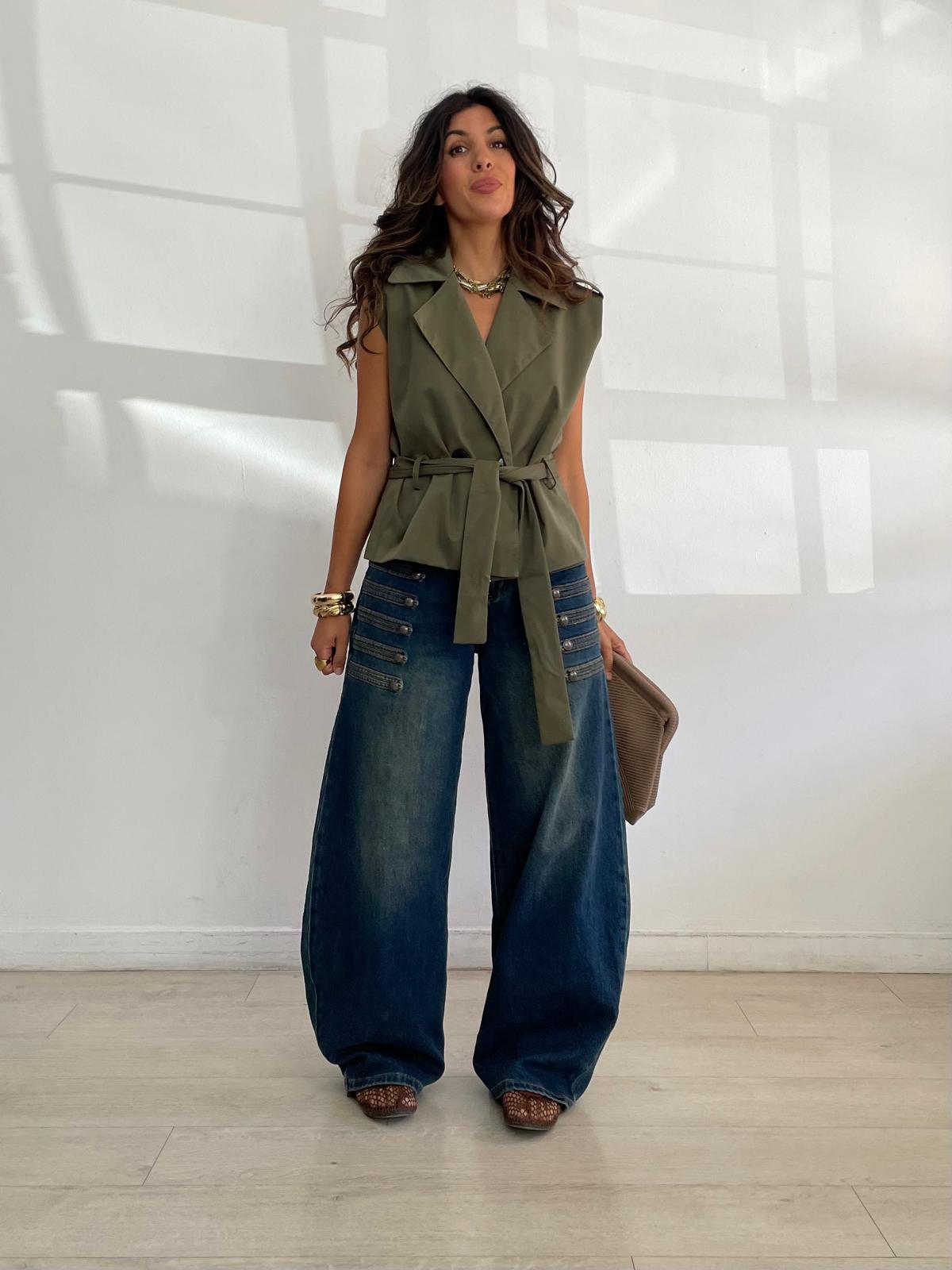 GABARDINA CORTA LAZADA