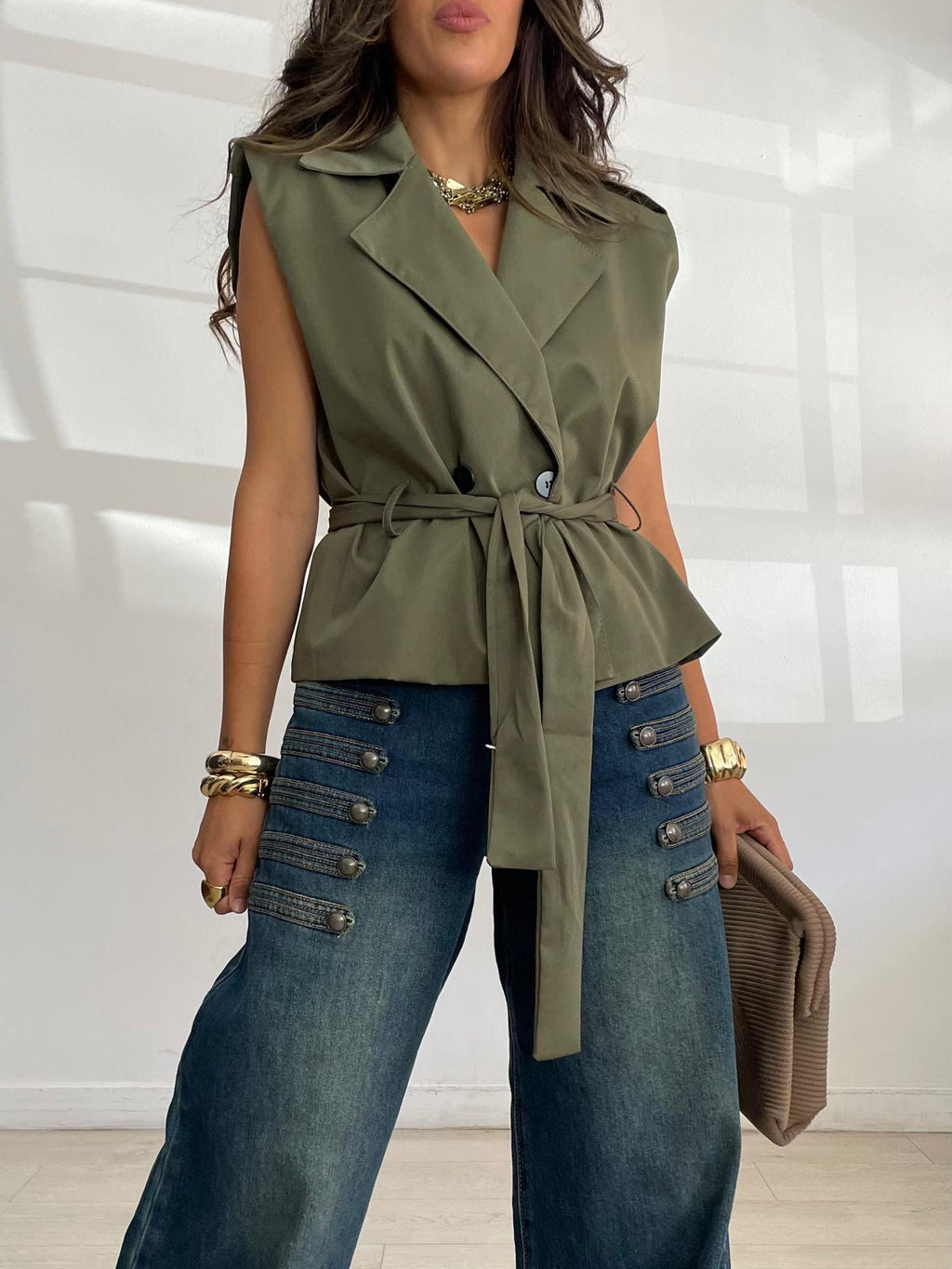 GABARDINA CORTA LAZADA