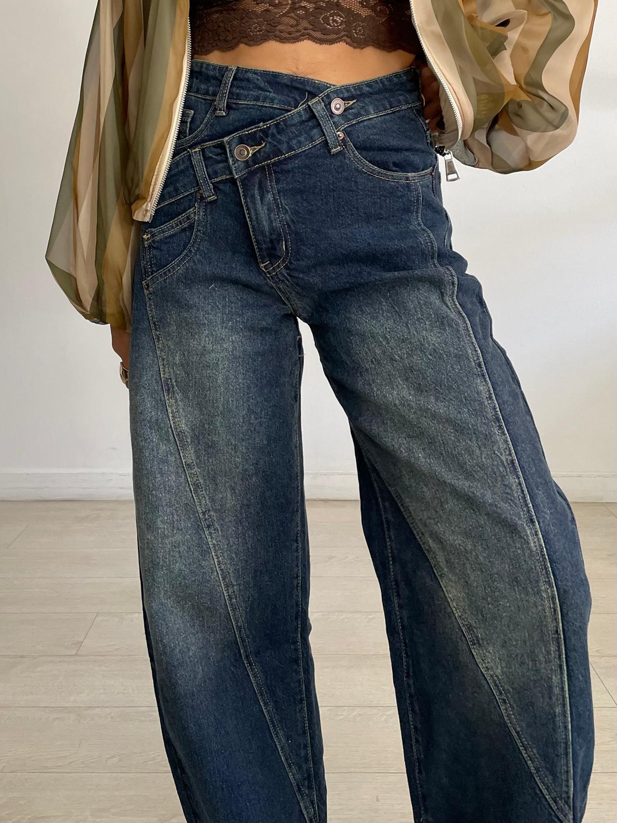 JEANS BALLON BOLSILLO ASIMETRICO