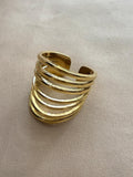 ANILLO DORADO MULTI AROS