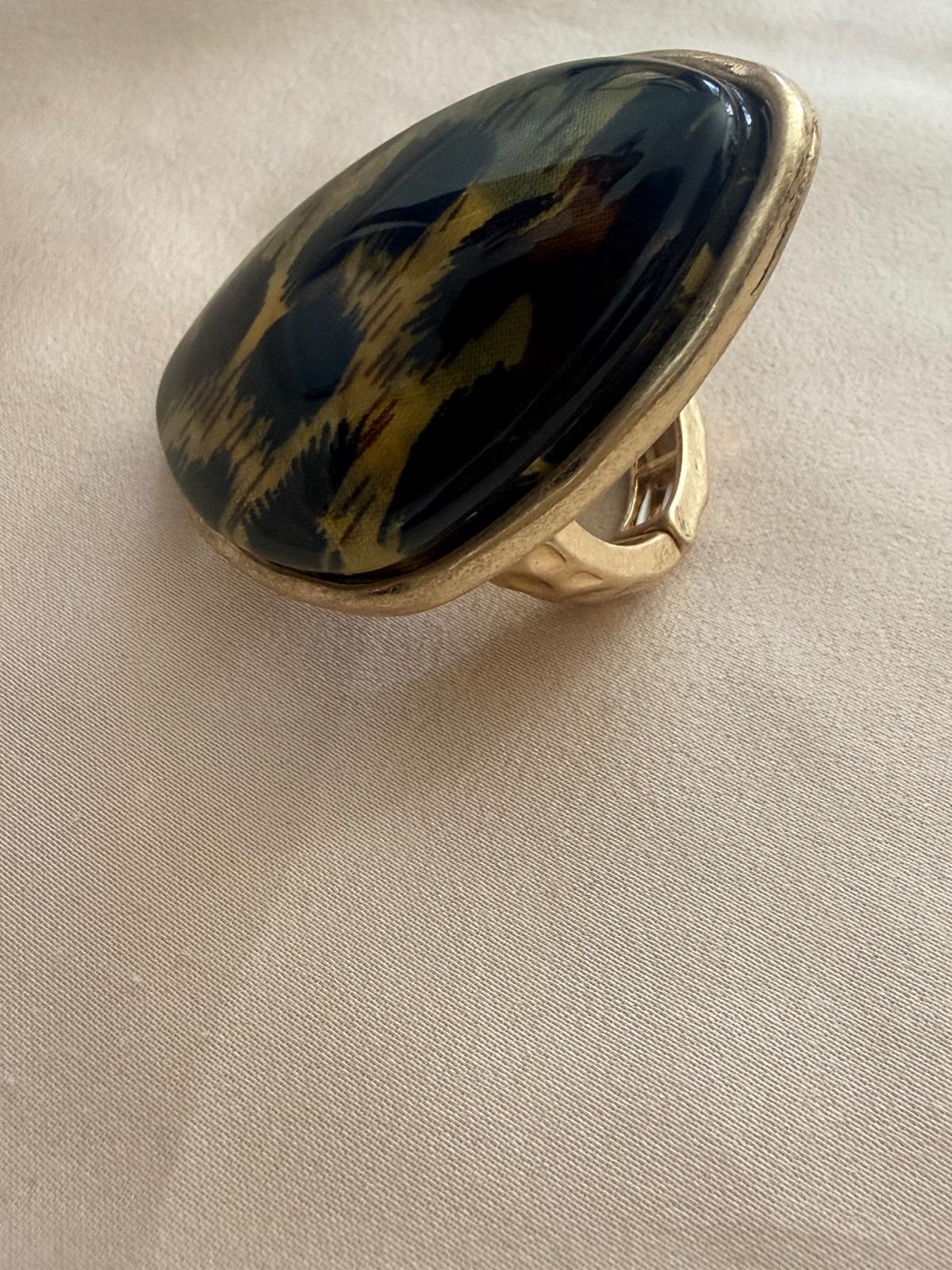 ANILLO PIEDRA LEOPARDO