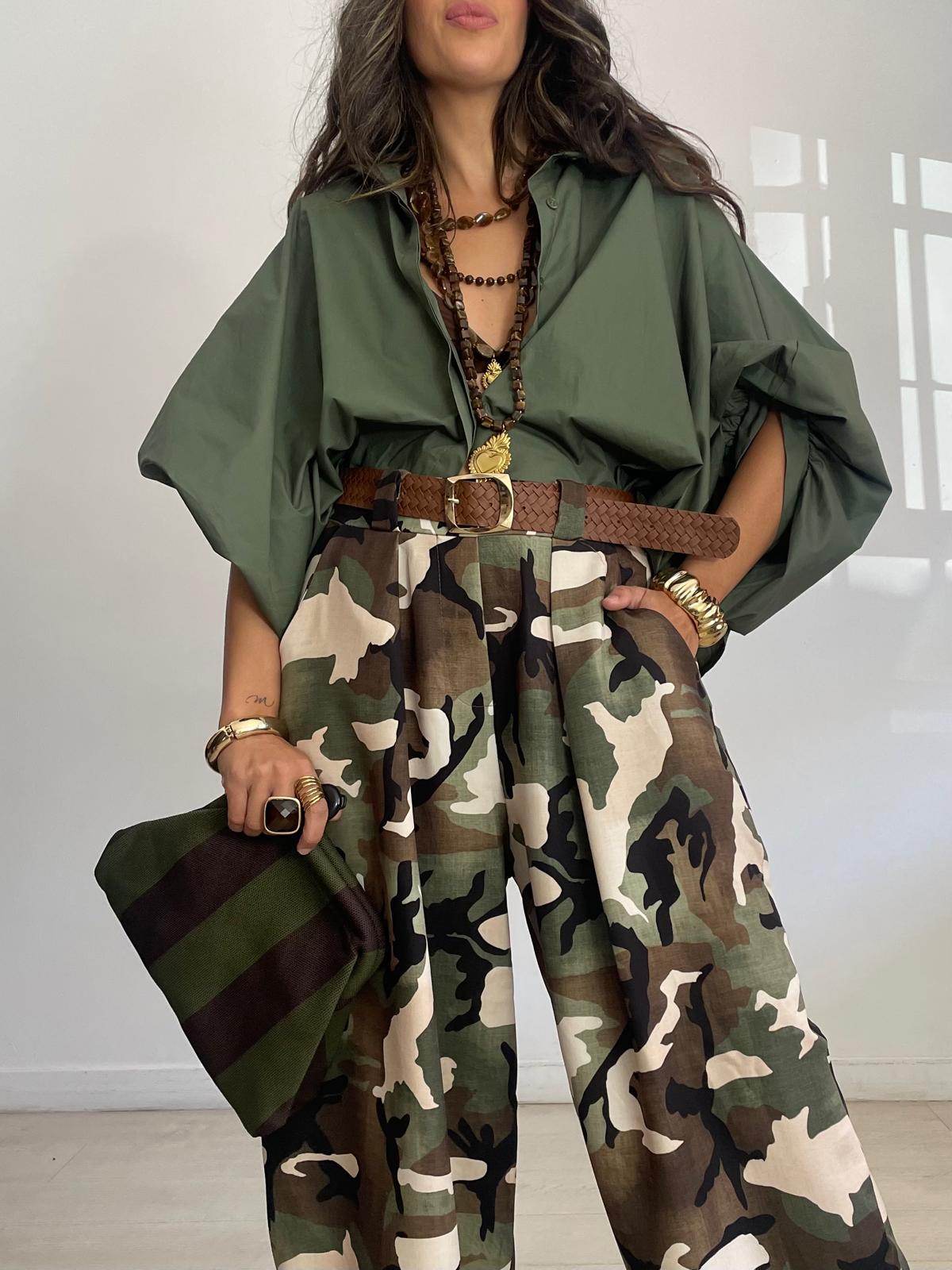 PANTALON BALLOON CAMUFLAJE+CINTURON