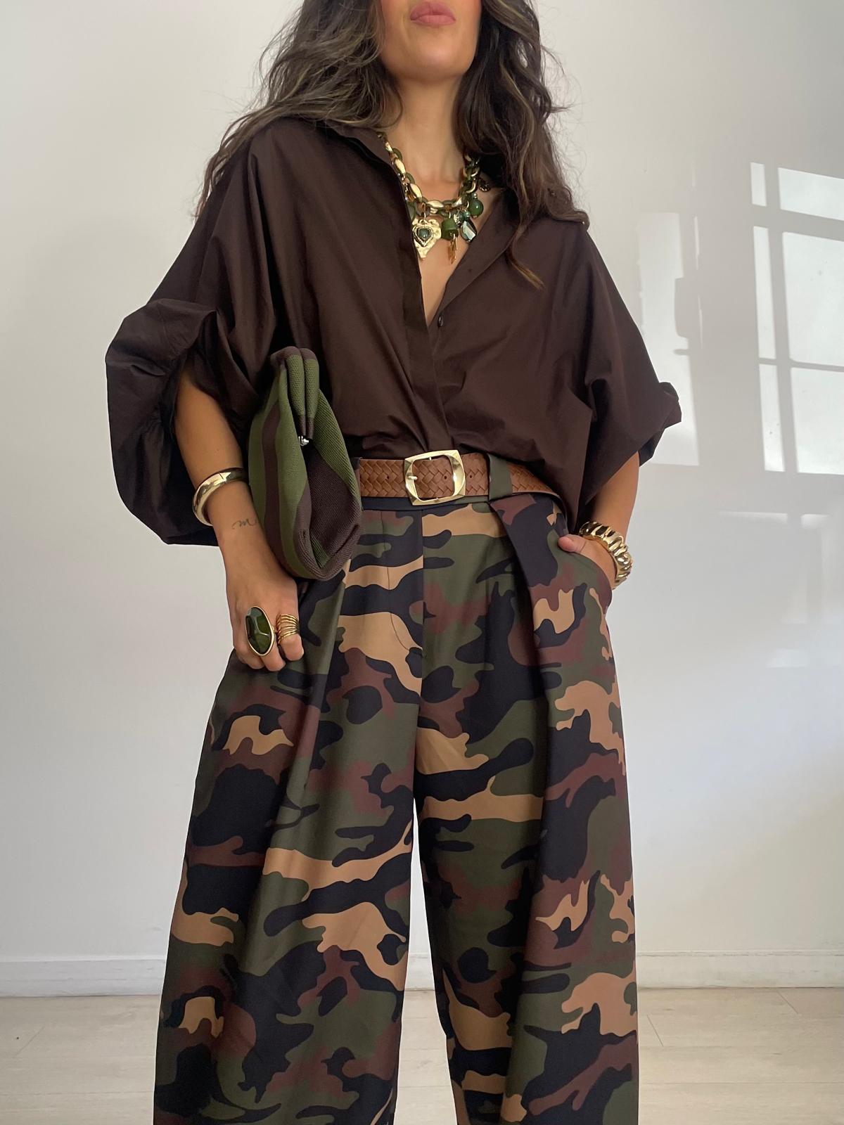 PANTALON BALLOON CAMUFLAJE+CINTURON