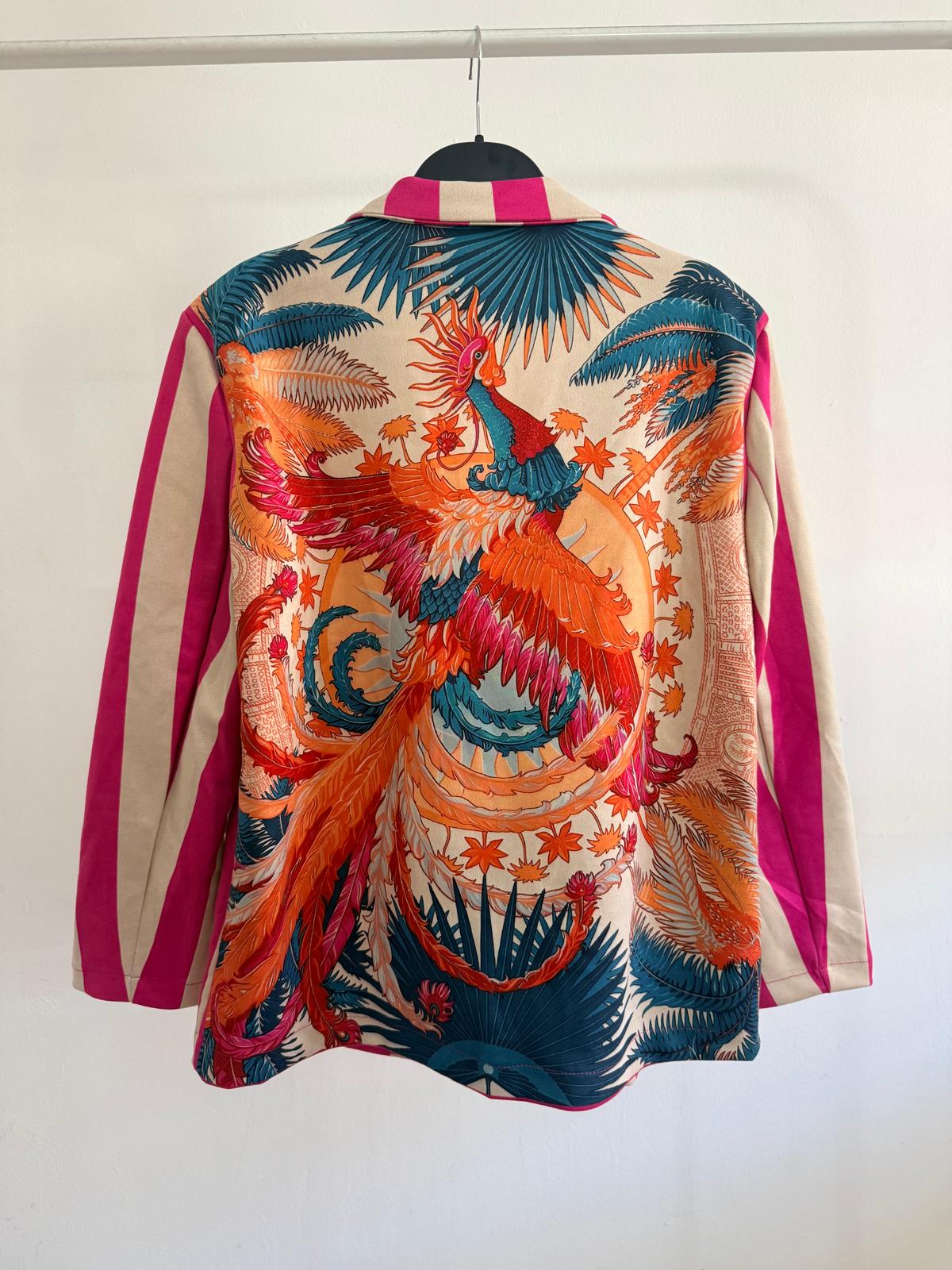 BLAZER RAYAS ANTELINA PAVO REAL