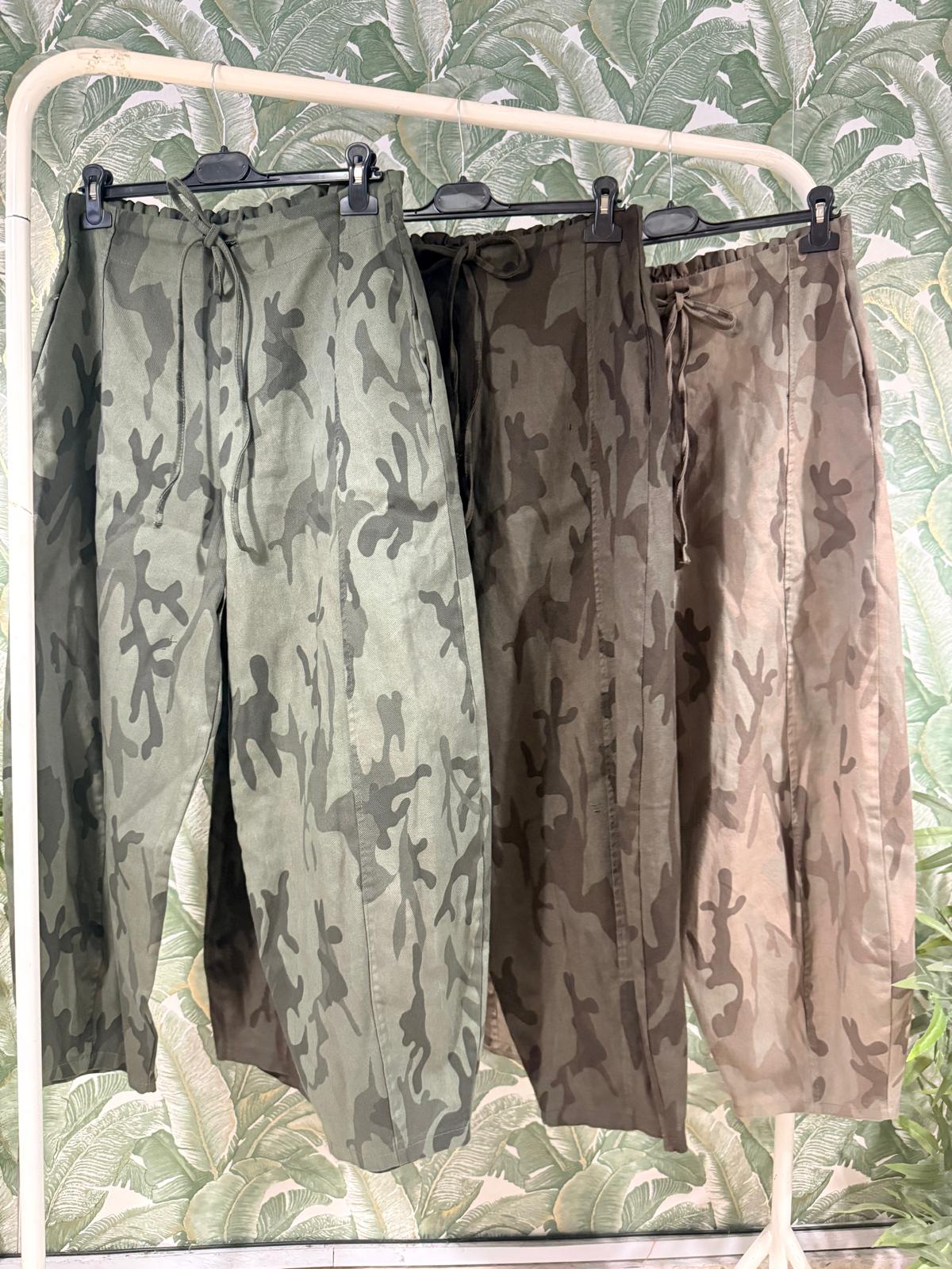 PANTALÓN BALLON VAQUERO MILITARY