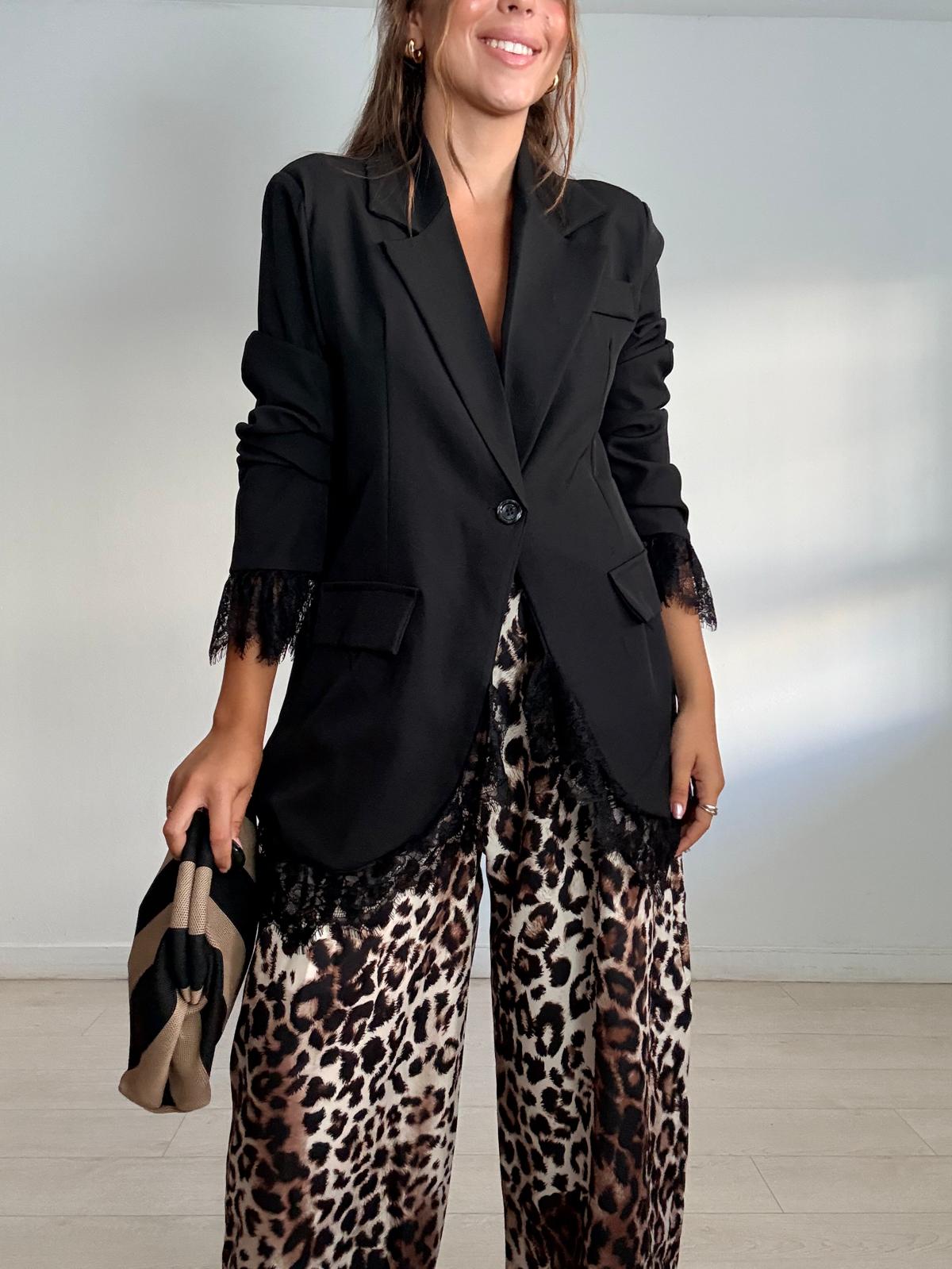 MAXI BLAZER + PUNTILLA