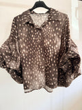 BLUSA OVERSIZE FELINE