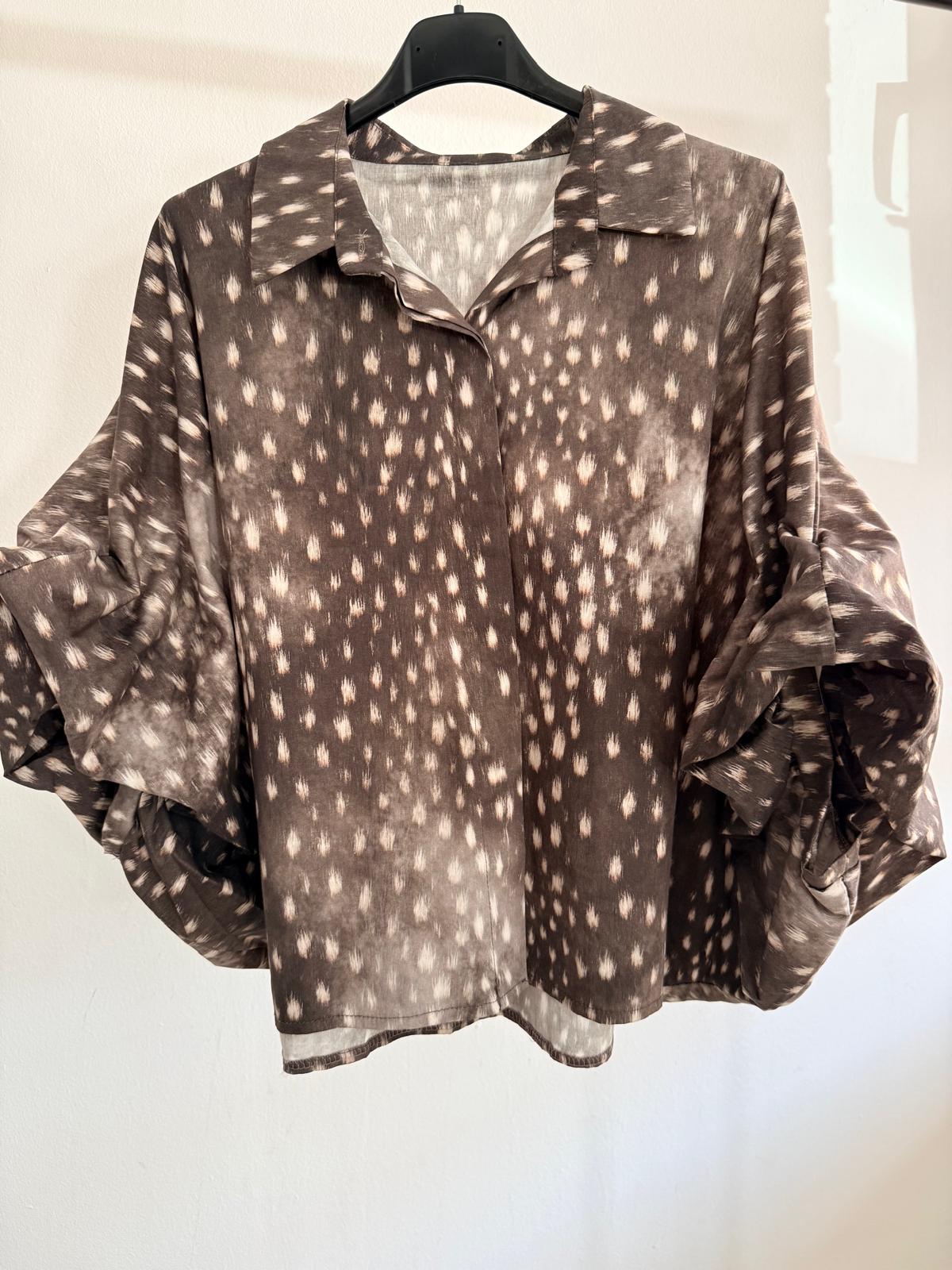 BLUSA OVERSIZE FELINE