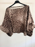 BLUSA BASIC CORTA FELINE
