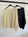 BLUSA ENCAJE OVERSIZE