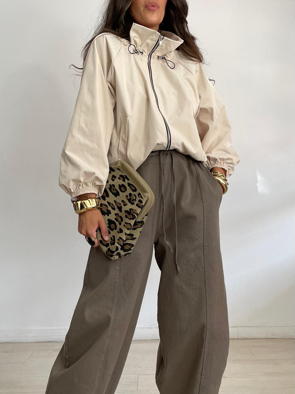 BOMBER CORTA CASUAL