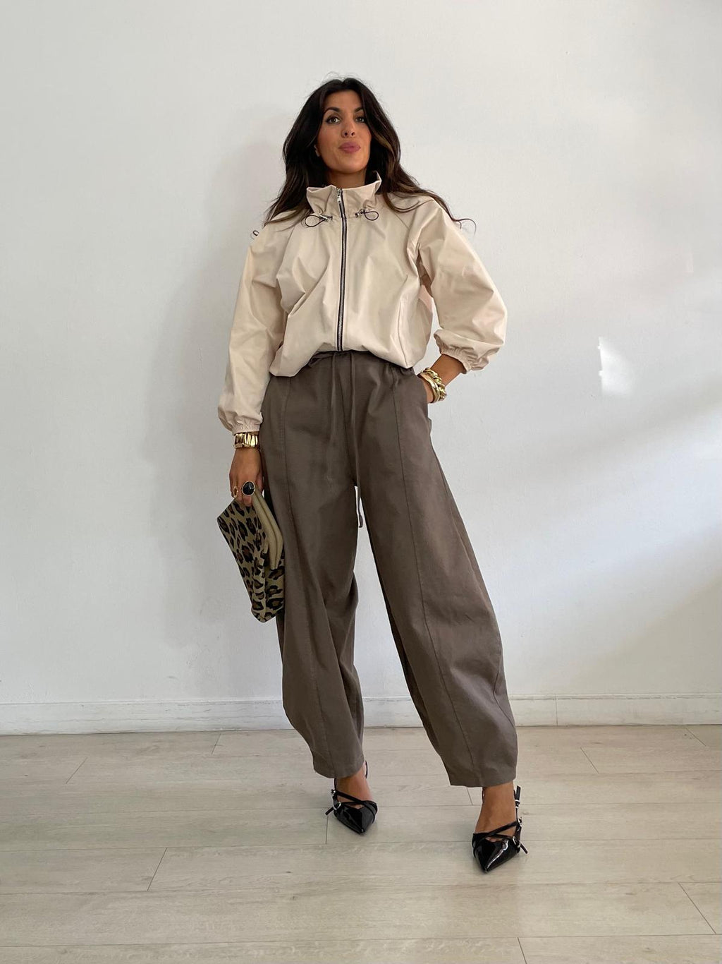 BOMBER CORTA CASUAL