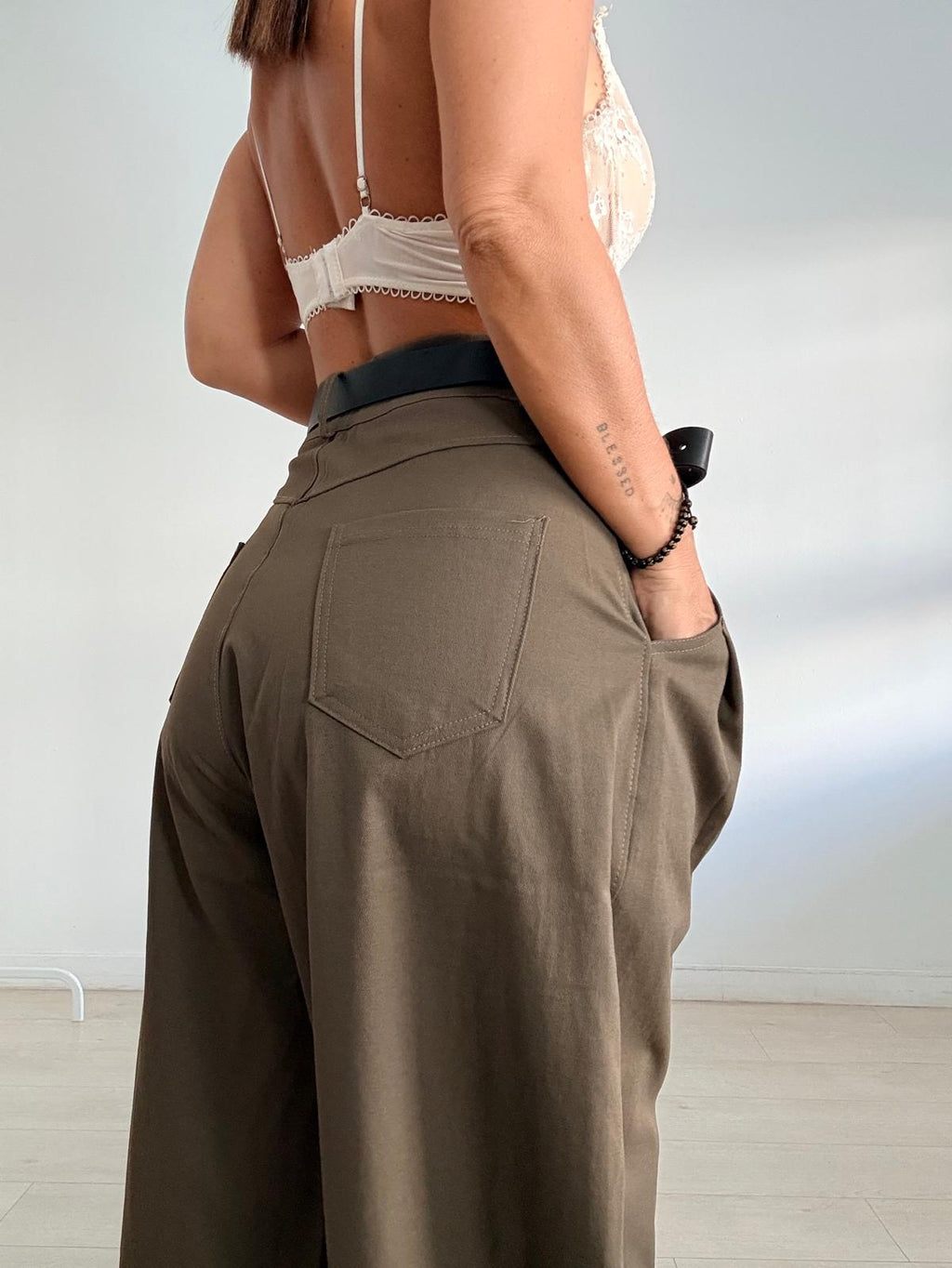 MAXI PANTALÓN BALLON + CINTURÓN