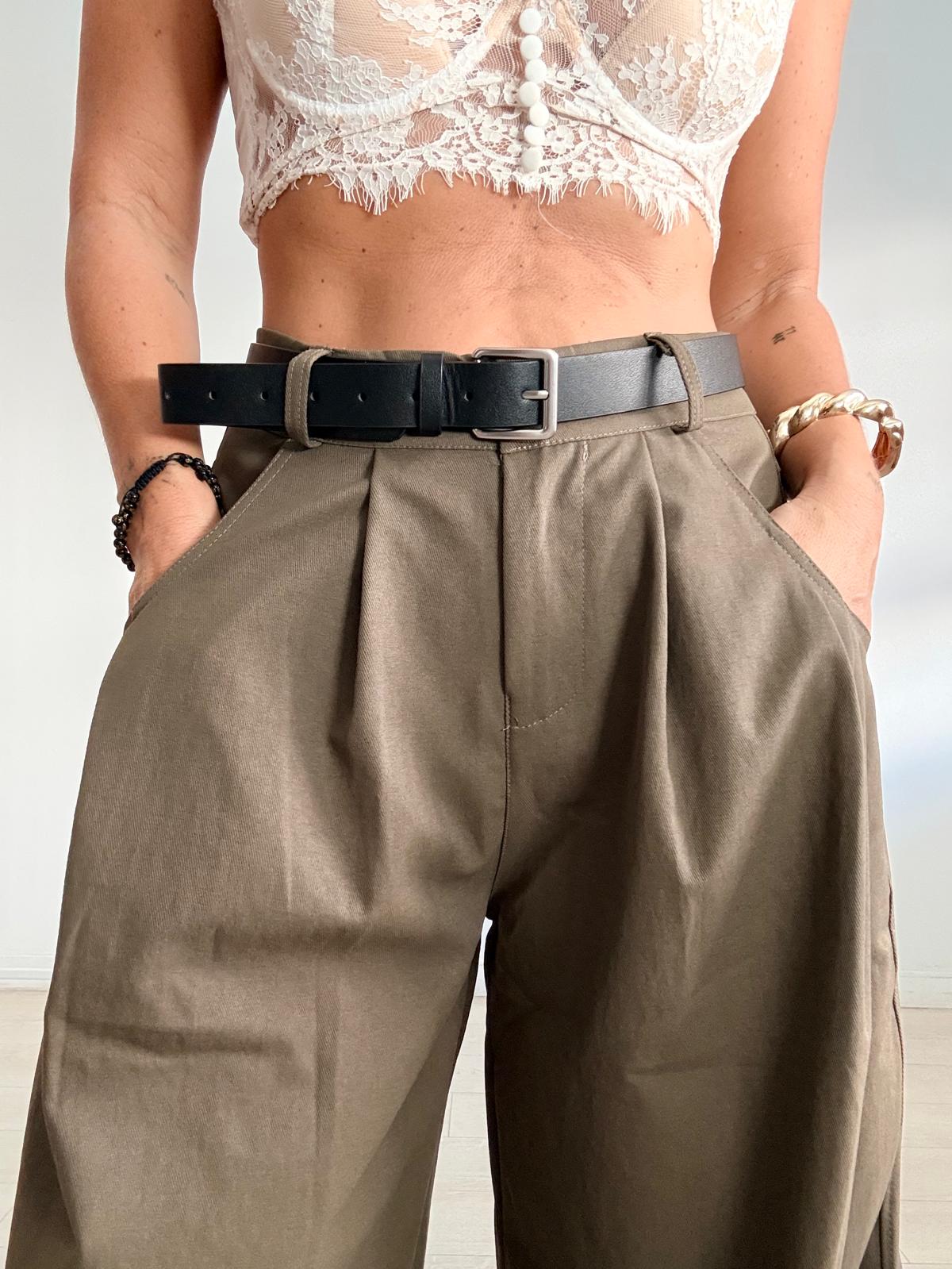MAXI PANTALÓN BALLON + CINTURÓN