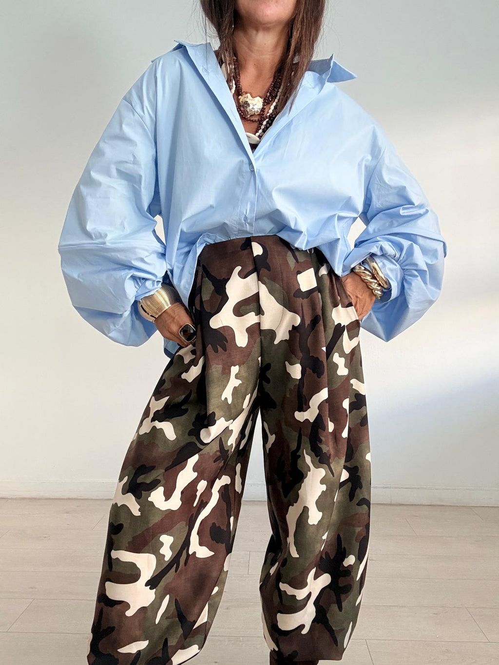 PANTALON BALLOON CAMUFLAJE  BRITANY