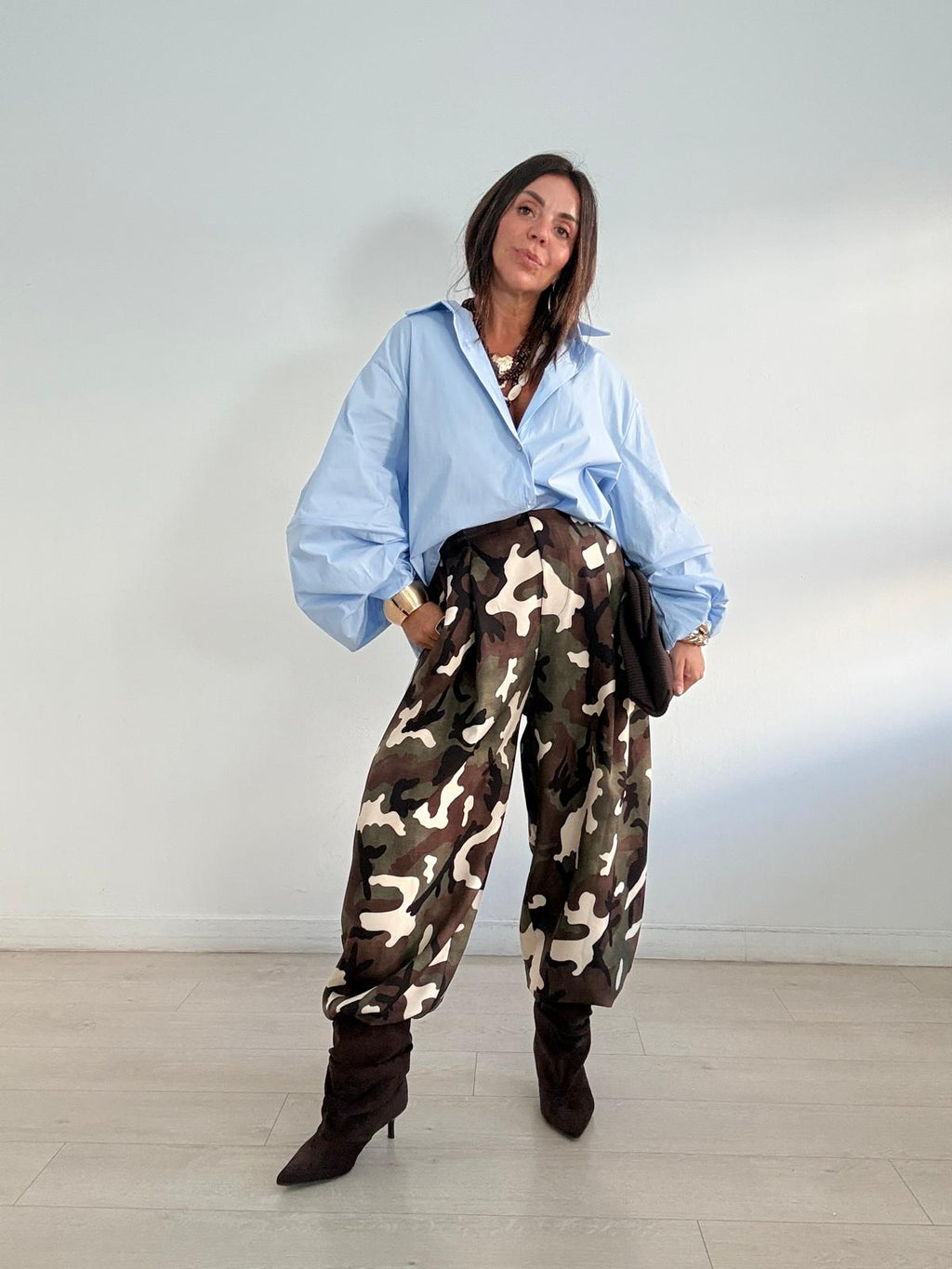 PANTALON BALLOON CAMUFLAJE  BRITANY